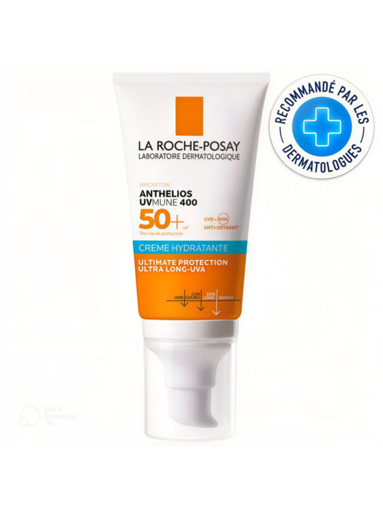 écran crème hydratante