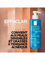 Effaclar Gel Moussant Peaux Grasses Tendance Acneique 400ml La Roche-Posay – Image 4
