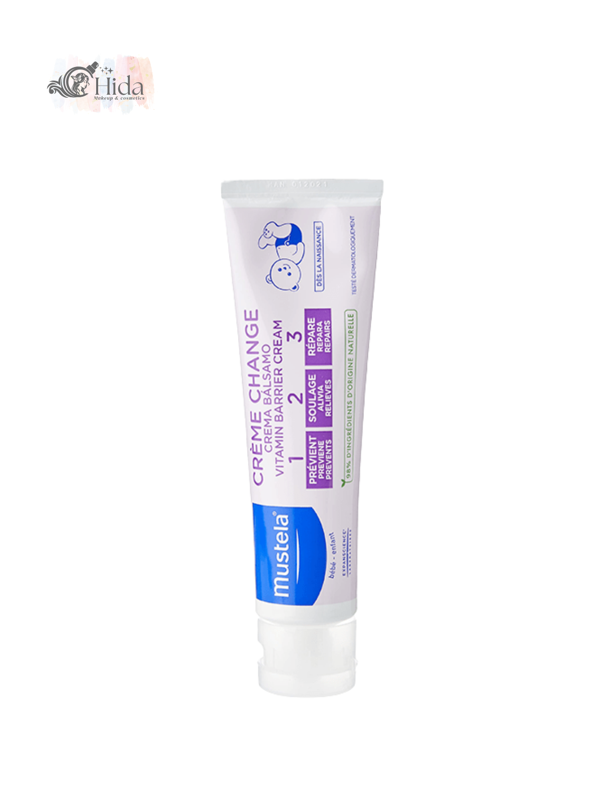 v2 MUSTELA CREME POUR LE CHANGE VITAMINEE 100ML PRÉVIENT LES ROUGEURS – Image 1